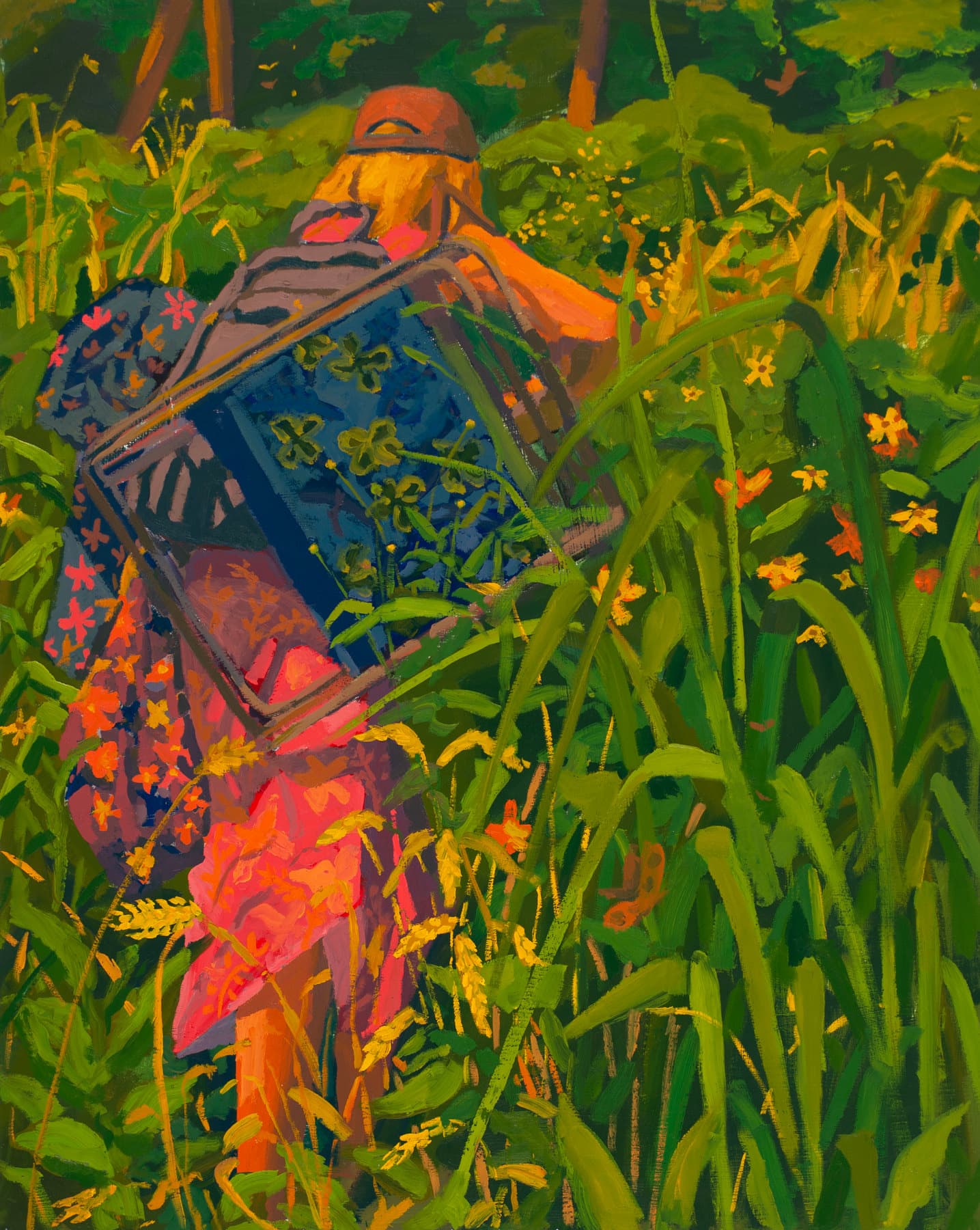 Lean Into Sunset (2024) by Greta Kresse
