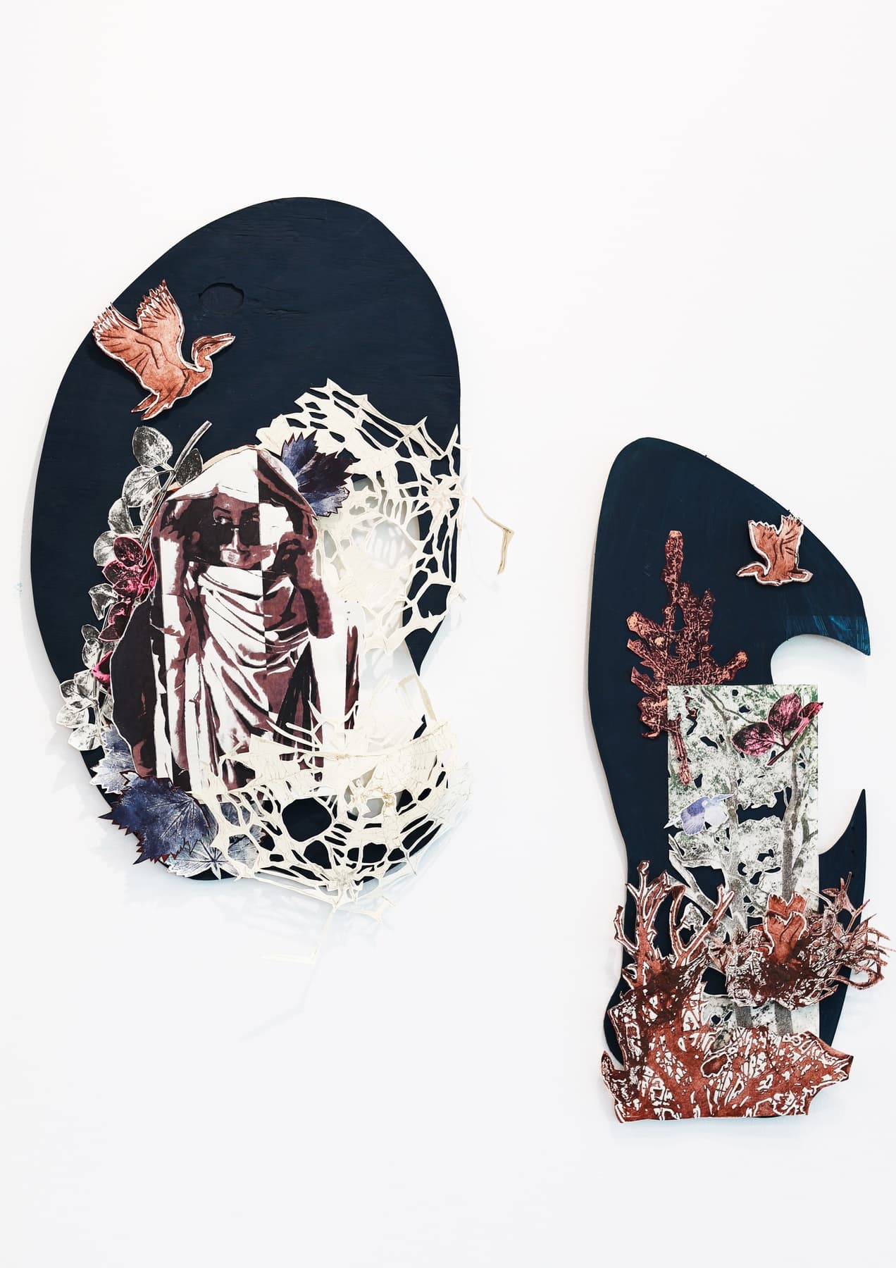 Assemblage (2025) and Assemblage 2 (2025) by Minahil Qazi